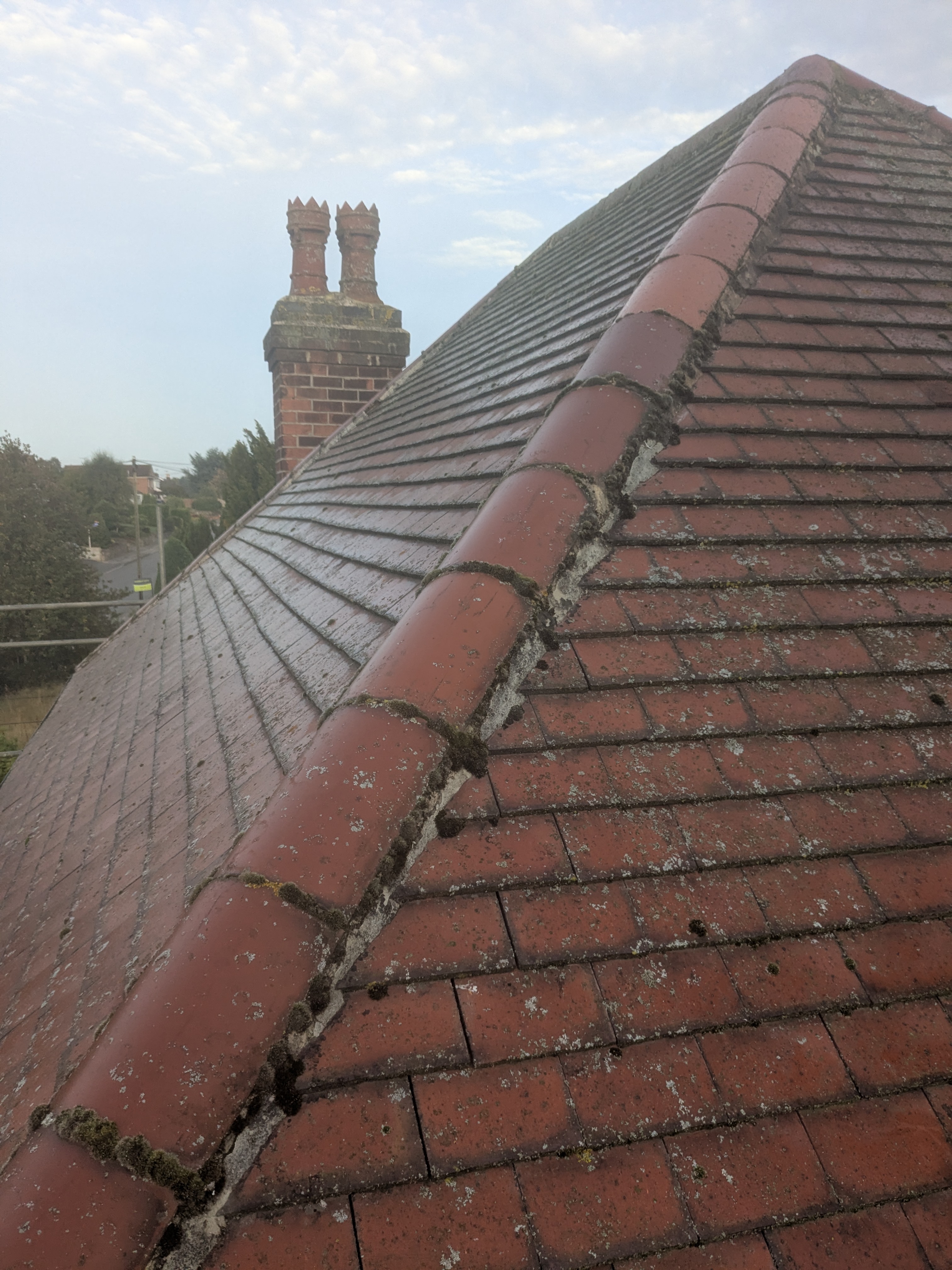Roofing project photograph